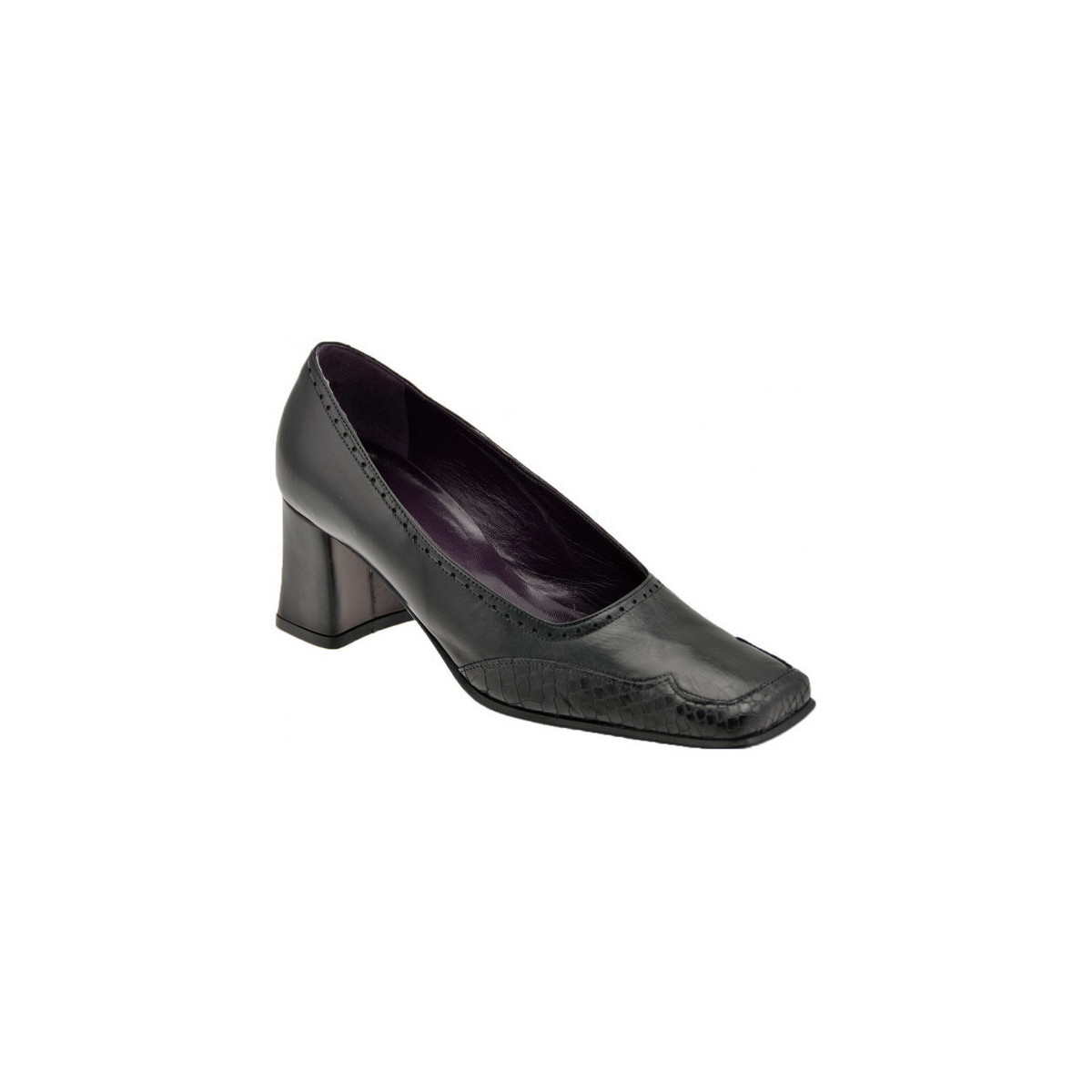Zapatos Mujer Deportivas Moda Bocci 1926 Tacco60 Collo Negro