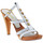 Zapatos Mujer Deportivas Moda Swish Zoccoli Tacco110 Blanco
