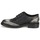 Zapatos Mujer Derbie Koah LESTER Negro / Silver