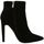 Zapatos Mujer Botines MTNG 52834 Negro