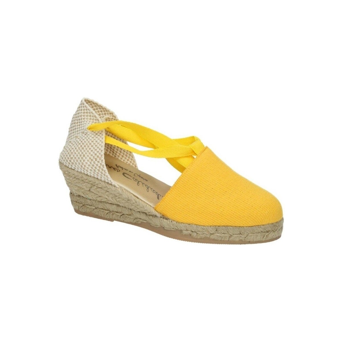 Zapatos Mujer Senderismo Torres Valencianas amarilla Amarillo