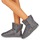 Zapatos Mujer Botas de caña baja Booroo MINNIE LEO Gris / Leo