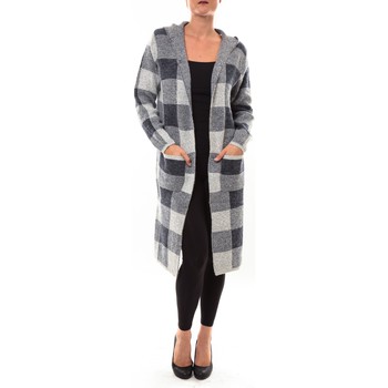 textil Mujer Chaquetas de punto De Fil En Aiguille Cardigan long K100 gris Gris