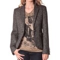 Chaquetas Rich Royal Blazer OVER Chiné Noir 13q801/999 para mujer - Rich & Royal - Modalova