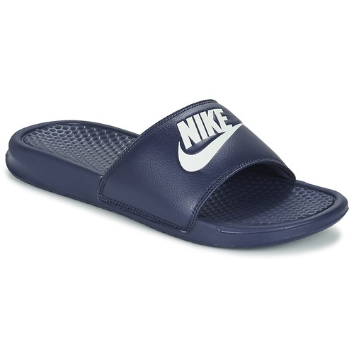 Pensar en el futuro Hacia abajo Leve Nike BENASSI JDI Azul / Blanco - Zapatos Chanclas Hombre 19,95 €