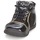 Zapatos Niña Botas de caña baja Catimini CALINE Vns / Negro-purpurina / Dpf / Gluck