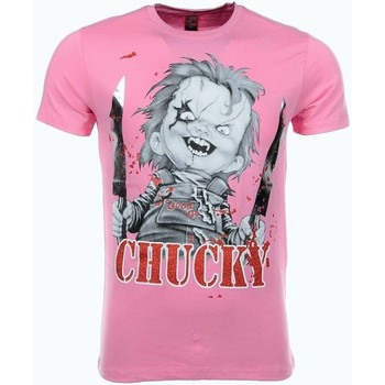 textil Hombre Camisetas manga corta Local Fanatic Chucky Do Rosa