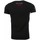 textil Hombre Camisetas manga corta David Copper Squadra Azzura Bordado Camiseta Negro