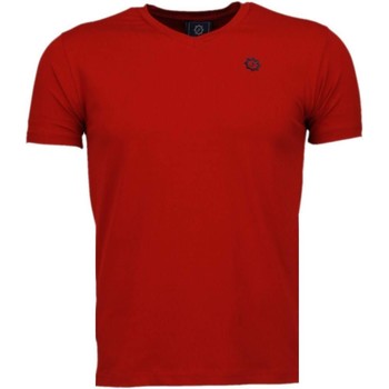 textil Hombre Camisetas manga corta Local Fanatic Basic Exclusive Personalizadas Rojo