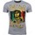 textil Hombre Camisetas manga corta Local Fanatic Bob Marley Buffalo Soldier Print Gris