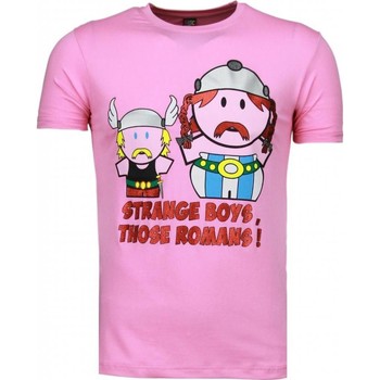textil Hombre Camisetas manga corta Local Fanatic Romans Do Rosa