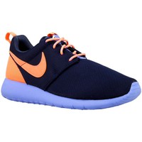 Zapatos Niños Zapatillas bajas Nike Roshe One GS Azul marino, De color naranja