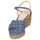 Zapatos Mujer Sandalias Castaner BETSY Azul / Beige