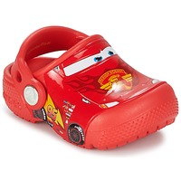 Zapatos Niños Zuecos (Clogs) Crocs Crocs Funlab Light CARS 3 Movie Clog Rojo