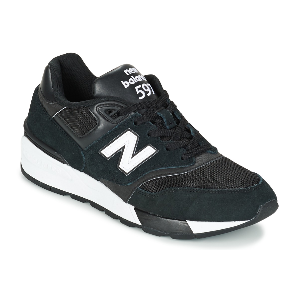 Zapatos Hombre Zapatillas bajas New Balance ML597 Negro