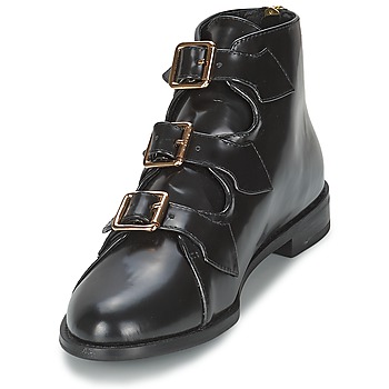 F-Troupe Triple Buckle Boot Negro - Envío gratis |  - Zapatos Botines Mujer 12740 DJVZ7E7y