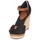 Zapatos Mujer Sandalias Tommy Hilfiger ELENA 56D Negro / Marrón