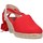 Zapatos Mujer Sandalias Fernandez VALENC. CINTAS Mujer Rojo Rojo