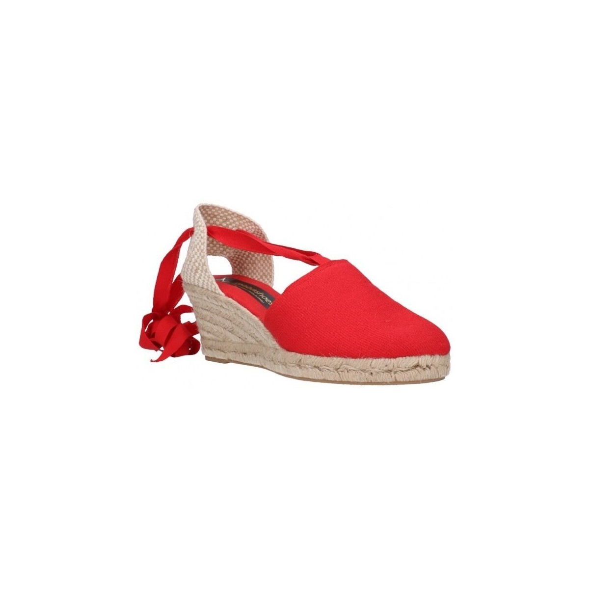 Zapatos Mujer Sandalias Fernandez VALENC. CINTAS Mujer Rojo Rojo