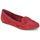 Zapatos Mujer Mocasín Moony Mood LUDIA Rojo