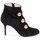Zapatos Mujer Botines Moschino Cheap & CHIC BOW Negro