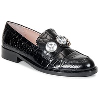 Zapatos Mujer Mocasín Moschino Cheap & CHIC STONES Negro
