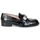 Zapatos Mujer Mocasín Moschino Cheap & CHIC STONES Negro