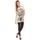 textil Mujer Tops / Blusas Vero Moda Gallery ss long Top 10098464 Blanc/Noir Negro