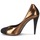 Zapatos Mujer Zapatos de tacón Roberto Cavalli YPS530-PC219-D0127 Negro / Mordore