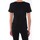 textil Mujer Camisetas manga corta Coquelicot T-shirt  Noir 16423 Negro