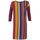 textil Mujer Vestidos cortos Benetton VAGODA Burdeo / Multicolor