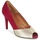 Zapatos Mujer Zapatos de tacón Heyraud ELOISE Rojo / Oro