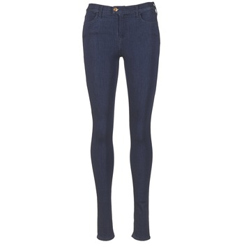 textil Mujer Vaqueros slim Replay TOUCH Azul / Oscuro