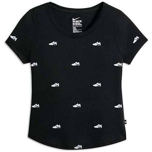 textil Niña Tops y Camisetas Nike NIKE AIR MAX 90 TRAINING TSHIRT Negro