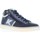 Zapatos Niños Botas de caña baja Kickers 464283-30 POOLOVER Azul