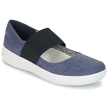 FitFlop FSPORTY MARY JANE CANVAS Midnight / Navy