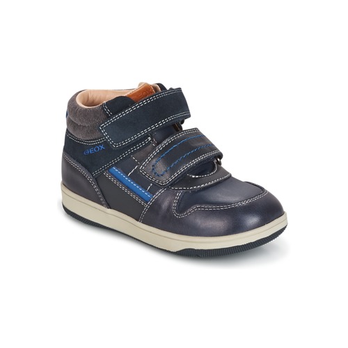 Zapatos Niño Zapatillas altas Geox B NEW FLICK B. A Marino / Azul