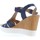 Zapatos Mujer Sandalias Vaquetillas 20159 Azul