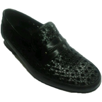 Zapatos Hombre Mocasín 30´s Zapato rejilla sin cordon Negro