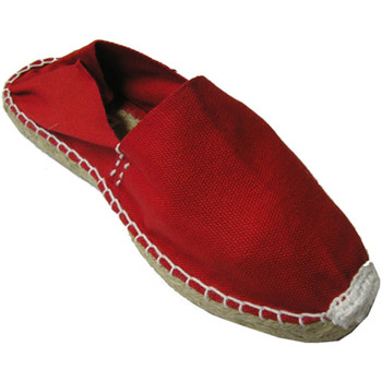 Zapatos Alpargatas Made In Spain 1940 Alpargatas de esparto plana rojo