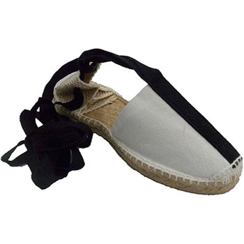 Zapatos Alpargatas Made In Spain 1940 Alpargatas de cintas pastor bailes regio blanco