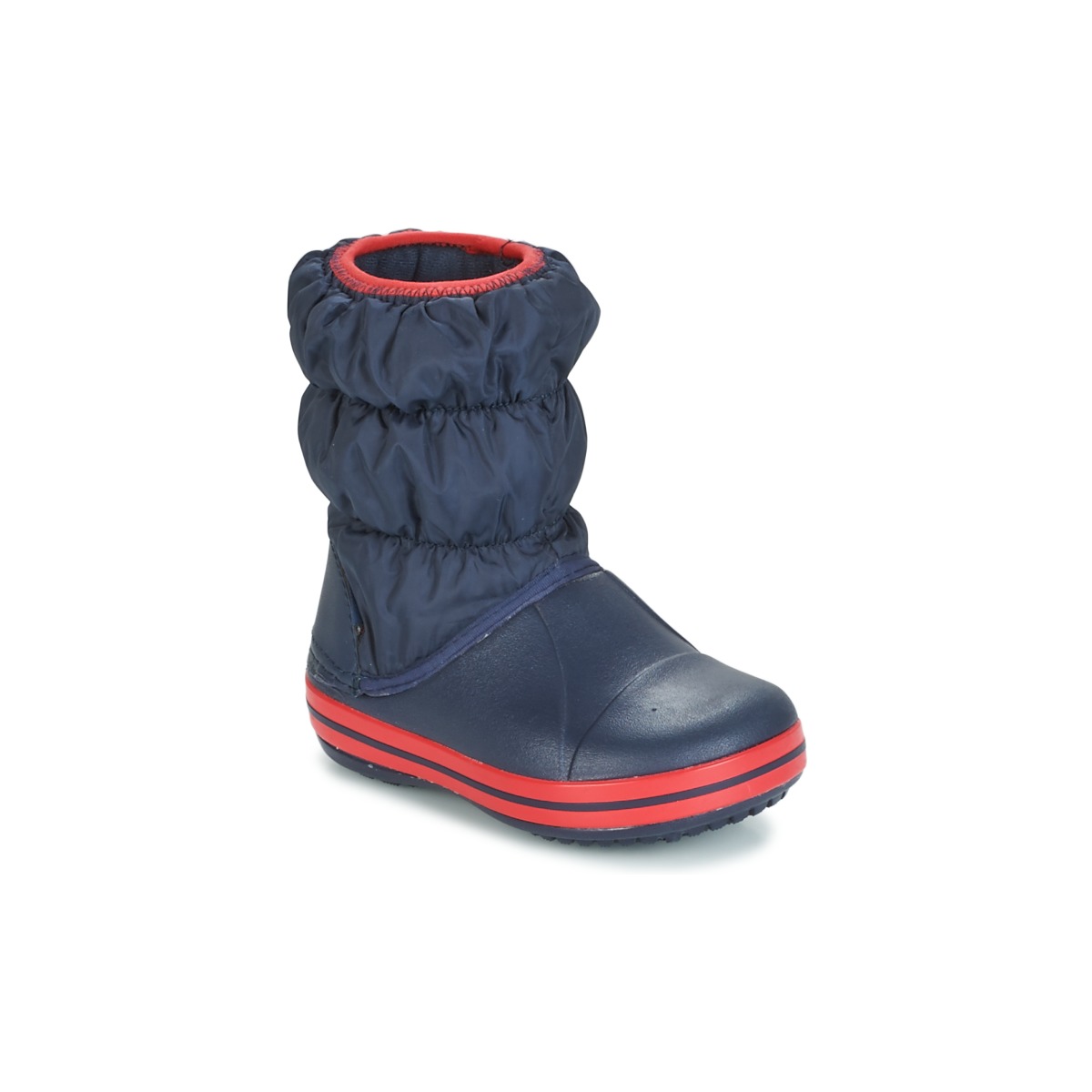 Zapatos Niño Botas de nieve Crocs WINTER PUFF BOOT KIDS Marino