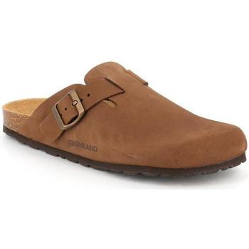 Zapatos Hombre Zuecos (Mules) Grunland DSG-CB7033 Marrón