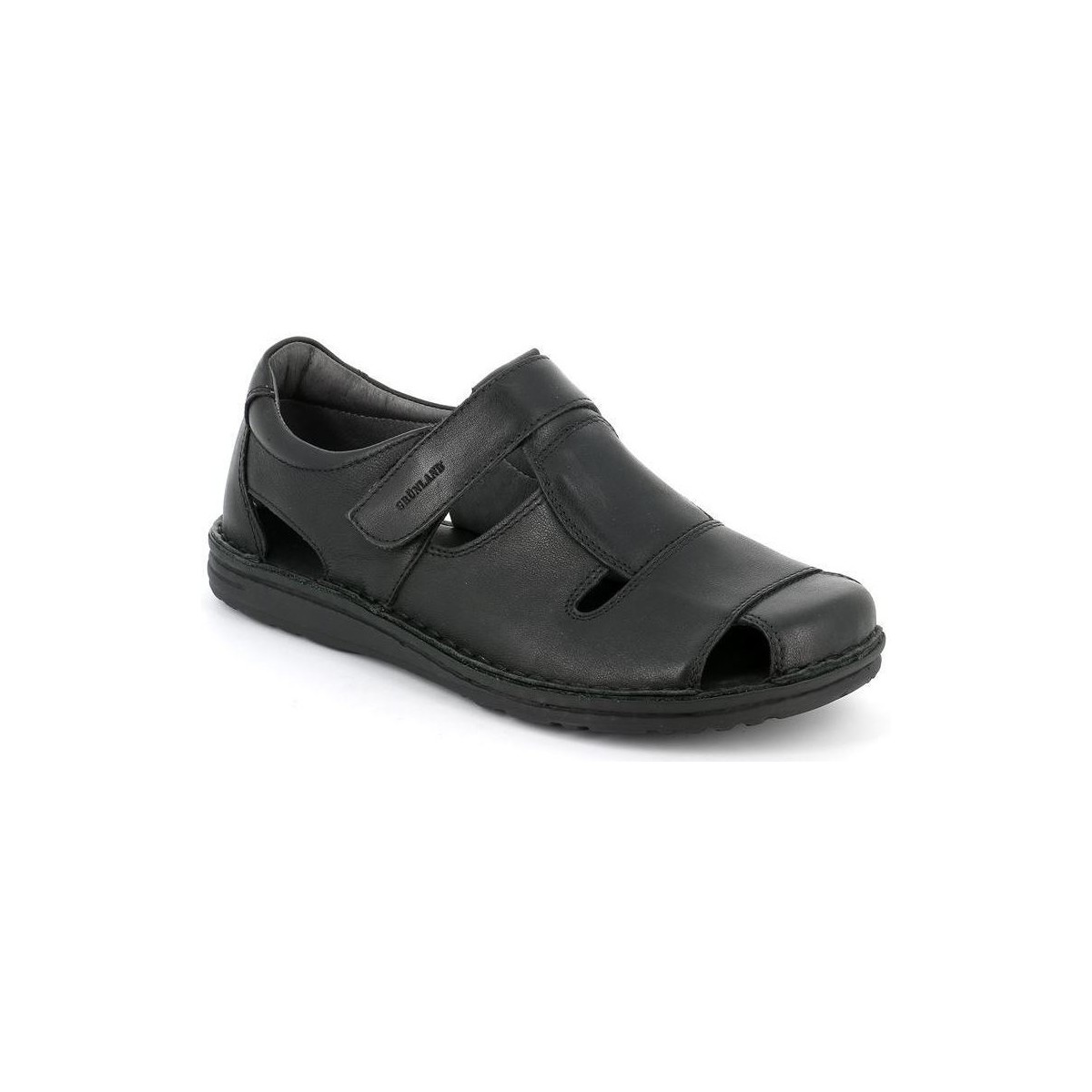 Zapatos Hombre Sandalias Grunland DSG-SA1515 Negro