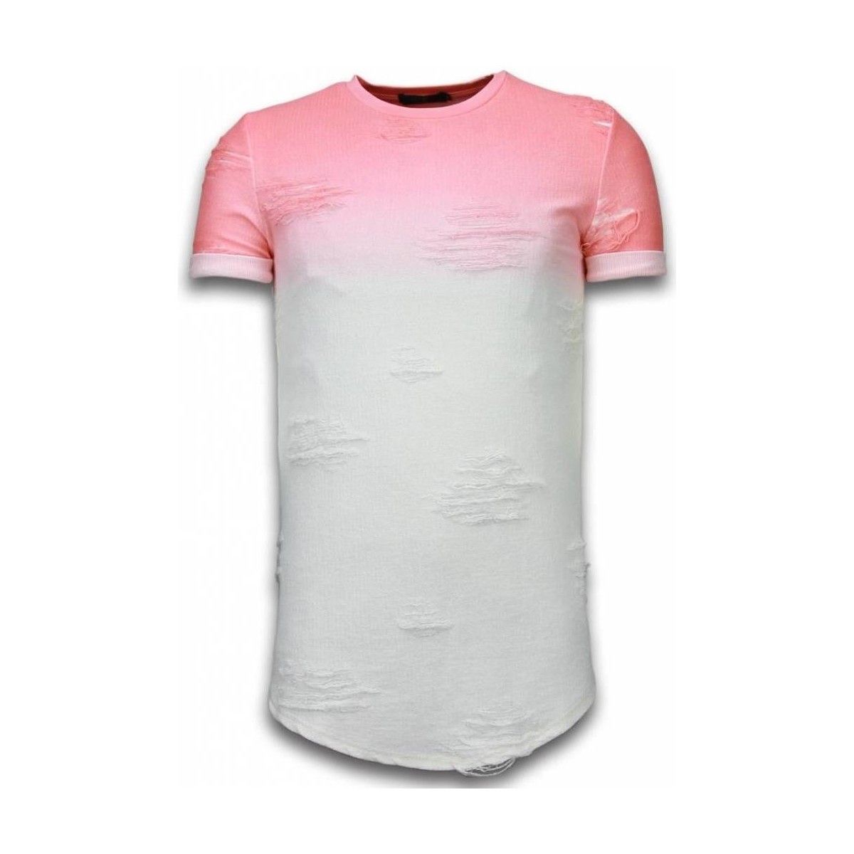 textil Hombre Camisetas manga corta Justing Flare Effect De Dos Es Long Fit Multicolor