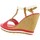 Zapatos Mujer Alpargatas Maria Mare 66348 Rojo