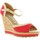 Zapatos Mujer Alpargatas Maria Mare 65895 Rojo