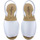 Zapatos Mujer Derbie & Richelieu Huran Sandalias Menorquinas Cuña Blanco Blanco