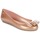 Zapatos Mujer Bailarinas-manoletinas Melissa VW SPACE LOVE 18 ROSE GOLD BUCKLE Rosa / Gold
