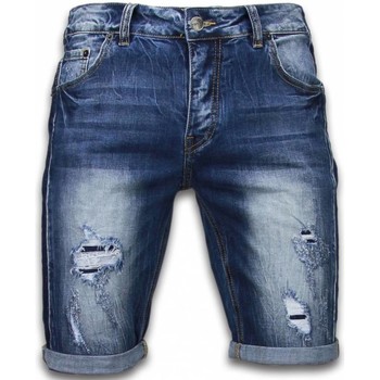 textil Hombre Pantalones cortos Enos Pantalones Cortos Bermudas Hombre Azul